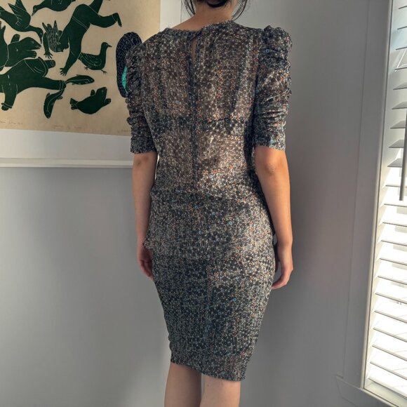 Isabel Marant x H&M Printed Silk Gathered Skirt, size 6 (fits size 2!!) - Picture 10 of 10